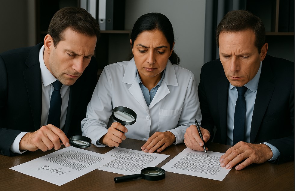 Forensic Document Analysis Services Canada